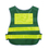 Blank GOGO Industrial Safety Vest with Reflective Stripes, Mesh