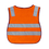 GOGO Blank Kid Reflective Running Vest / Safety Vests With Elastic Waistband, Preschool Uniforms