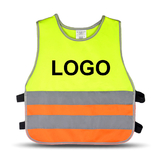 Custom Baby Toddler Boys Girls Reflective Vest, For Running Cycling Embroidery Logo