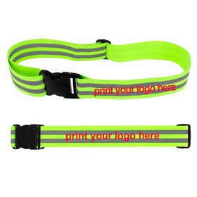 GOGO Custom Add Your Logo Reflective Running Belt