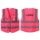 GOGO Custom 7 Pockets High Visibility Zipper Front Safety Vest With Reflective Strips