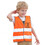 GOGO Customized High Visibility Kids Safety Vest for Construction Costume, Fits Age from 12M to 16