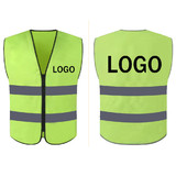 TOPTIE Custom High Visibility Adult Safety Vest, 27 1/8