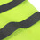TOPTIE 10-Pack Mesh Safety Vests, Neon Green Security Vest with Silver Strip, Durable Polyester Fabric for Men and Women Outdoor Work and Sport