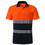 TOPTIE Custom Safety Shirt, Personalized Polo, Reflective High Visibility Short Sleeve Pocket T-Shirt
