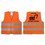 TOPTIE Digger Driver Customized Kids Safety Vest for Construction Costume, Price/1