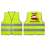 GOGO High Visibility Kids Safety Vest for Construction Costume, Trainee Train Driver