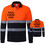 Custom Safety Shirt Reflective High Visibility Long Sleeve Pocket Polo Tee