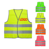 TOPTIE Embroidery Logo Customized High Visibility Baby's Safety Vest for Construction Costume