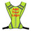 TOPTIE Customized Reflective Running Vest Gear with Pocket, Safety Reflective Vest for Night Cycling Walking Bicycle