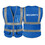 TOPTIE Security 9 Pockets Hi Vis Safety Vest