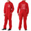 TOPTIE Custom Coverall Men's Coverall, 8.5 Oz Front-Zip Long Sleeve Twill Uniform, Regular Size
