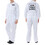 TOPTIE Custom Coverall Men's Coverall, 8.5 oz Front-Zip Long Sleeve Twill Uniform, Regular Size