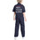 TOPTIE Kids Short Sleeve Coverall Add Your Logo and Name, Personalized Coverall