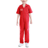 TOPTIE Kids Short Sleeve Coverall Add Your Logo and Name, Personalized Coverall