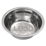 Muka Custom Logo 6.5 Inch Stainless Steel Bowl, Nesting Bowls for Meal Prep Baking, Food Dishes