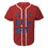 TOPTIE Custom Design Men's Baseball Jersey Full Button