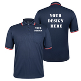 TOPTIE Custom Short Sleeve Polo Shirt Baseball Softball Referee Shirt Add Your Logo Text Umpire Jersey