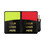 TOPTIE Customized Hot Stamping Referee Wallet Soccer Notebook, Ref Red and Yellow Cards for Football Matches, with 5PCS Score Sheets and 1PC Pencil