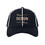 TOPTIE Personalized Embroidery Cap Sporting Goods Official Referee Hat Black with White Stripe