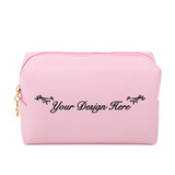 Muka Personalized Small Makeup Bag, Custom Makeup Pouch, Waterproof Cosmetic Bag with Zipper, Gift Ideal for Women Girls