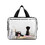 Muka Personalized Clear Makeup Bag, Toiletry Bag with Handle, Large Travel Bag for Toiletries