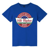 TOPTIE Custom Donut Delay Vote Today T-shirt with Personalized Name, Your Vote Matters Politics Tee for Election