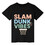 TOPTIE Basketball Neon Sports T-Shirt, Unisex Cotton Crewneck Tee for Adult