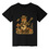 TOPTIE Fox Playing The Banjo T-Shirt, Unisex Cotton Crewneck Tee for Adult