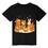 TOPTIE Cute Christmas Animals T-Shirt, Unisex Cotton Crewneck Tee for Adult