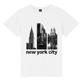 TOPTIE New York City T-Shirt, Unisex Cotton Crewneck Tee for Adult