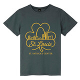 TOPTIE St. Louis City T-Shirt, Unisex Cotton Crewneck Tee for Adult