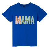 TOPTIE Mom T-Shirt, Unisex Cotton Crewneck Tee for Adult