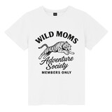 TOPTIE Mom T-Shirt, Unisex Cotton Crewneck Tee for Adult