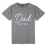 TOPTIE Dad T-Shirt, Unisex Cotton Crewneck Tee for Adult