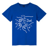 TOPTIE Dad T-Shirt, Unisex Cotton Crewneck Tee for Adult