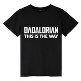 TOPTIE Dad T-Shirt, Unisex Cotton Crewneck Tee for Adult