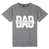 TOPTIE Dad T-Shirt, Unisex Cotton Crewneck Tee for Adult