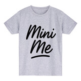 TOPTIE Family Mini Kids Cotton T-Shirt Boy's Short Sleeve Crewneck Tee