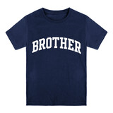 TOPTIE Brother Shirt Kids Cotton T-Shirt Boy's Short Sleeve Crewneck Tee