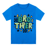 TOPTIE Brother Shirt Kids Cotton T-Shirt Boy's Short Sleeve Crewneck Tee