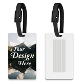 TOPTIE Full Color Soft Vinyl Rectangle Luggage Tag - 2