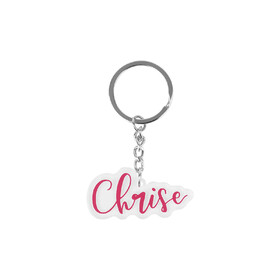 Aspire Personalized Acrylic Name Key Chain, Acrylic Name Tag Backpack Name Tag