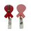 Custom Awareness Ribbon Retractable Badge Holder, 2 1/8" W X 1 7/16" H X 3/8" D