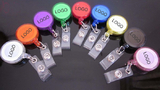 GOGO Custom Retractable ID Card Holder Badge Reels-Silk Print