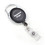 Custom Retractable Carabiner ID Badge Holder Reel Key Chain Reels-Dome Label, Price/Piece