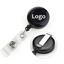 Personalize Retractable Badge Holder Reel Solid Color