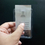 GOGO Custom Wholesale Transparent Crystal Acrylic Card Holder Badge Holder with Blue Lanyard