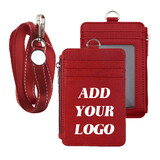 Muka Custom Heavy Duty Badge Holder with Necklace, with Durable Ribbon Lanyard for Offices School ID