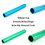 GOGO Official Aluminium Track Relay Baton 1.1 Inches X 12 Inches